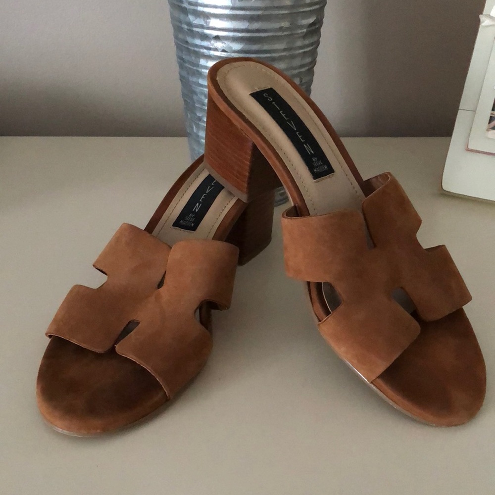 Steven by Steve Madden suede mules size 7.5